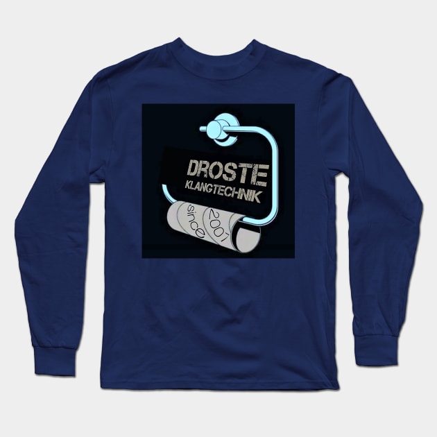 Schief & Tief Droste Logo Long Sleeve T-Shirt by SchiefTief